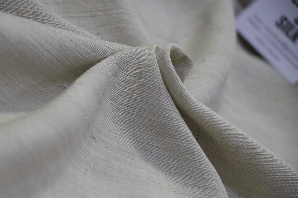 蓮糸とシルクの布(Lotus&Silk Fabric)