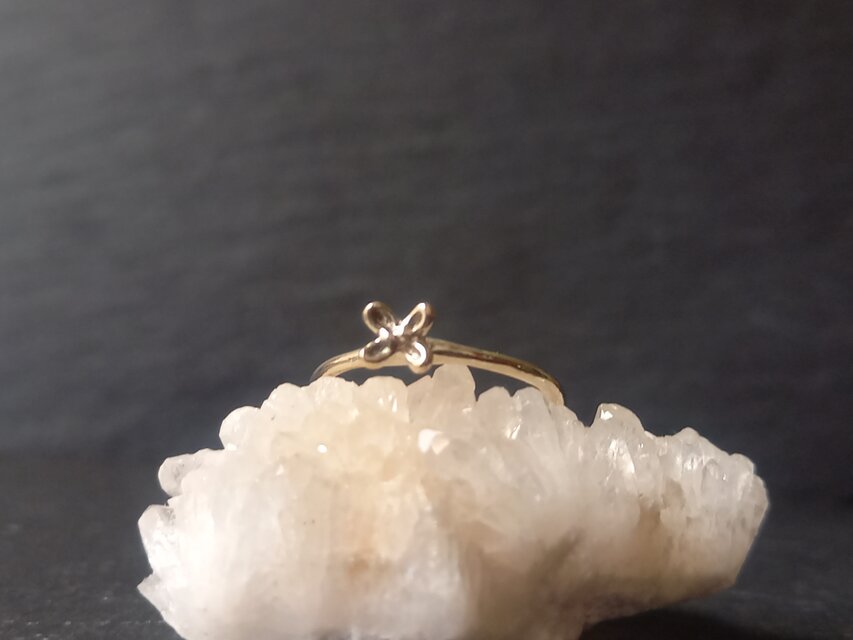 Utoka  ☆  silver  金木犀  リング  a