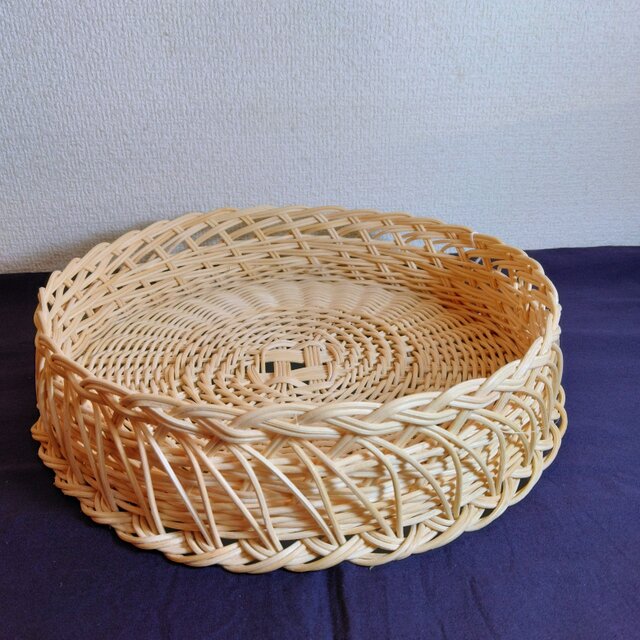 籐のテーブルバスケット　58