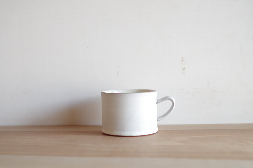 コーヒーカップ・マット・白