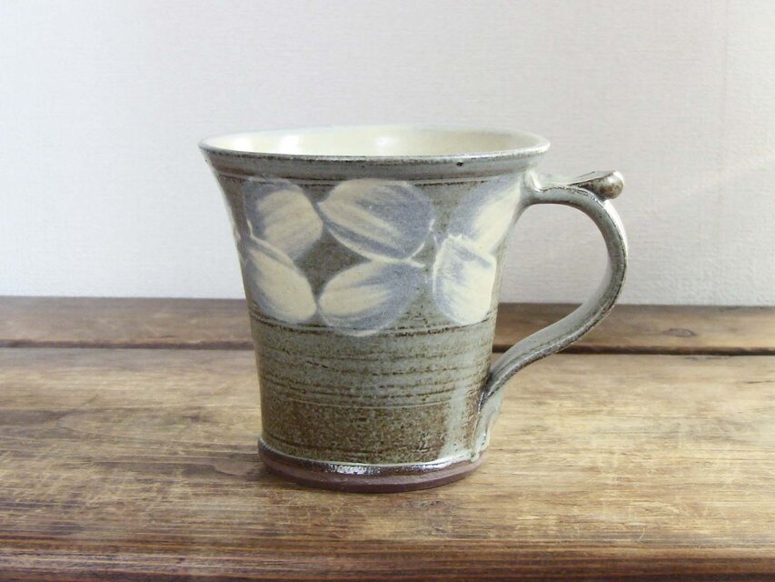 花文マグカップ（新蘭越）