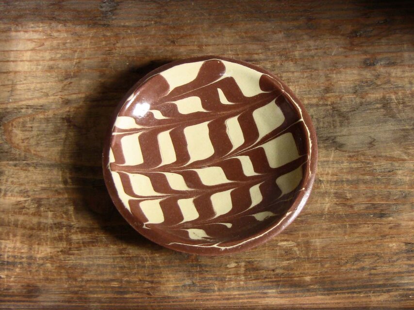 スリップウェア小皿3