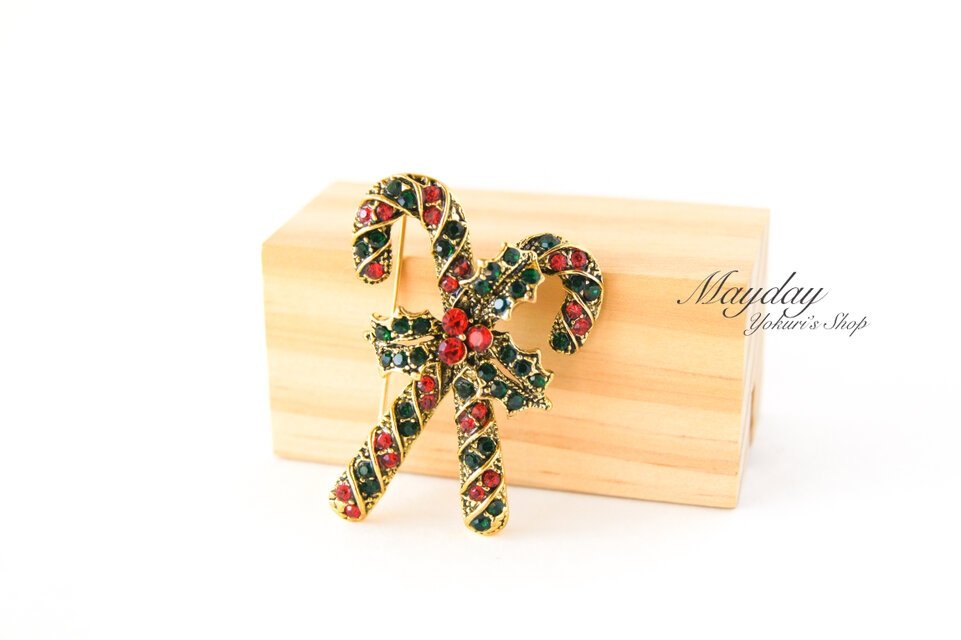 クラシカルキャンディケーンブローチ』 | iichi 日々の暮らしを