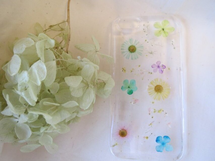 iPhone5 5s カラフルフラワー