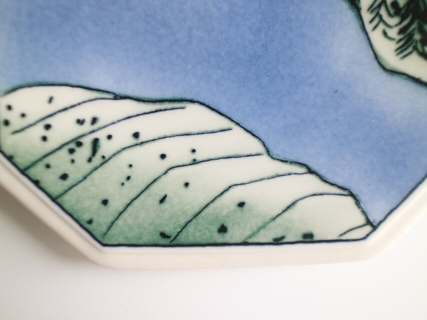 ARABIA×FINNAIR / Helja ヘルヤ SPRING 陶板 NO.5636 | iichi 日々の 