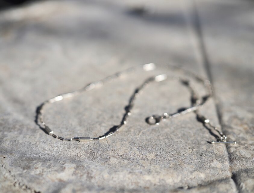 -Karensilver- mantel necklace