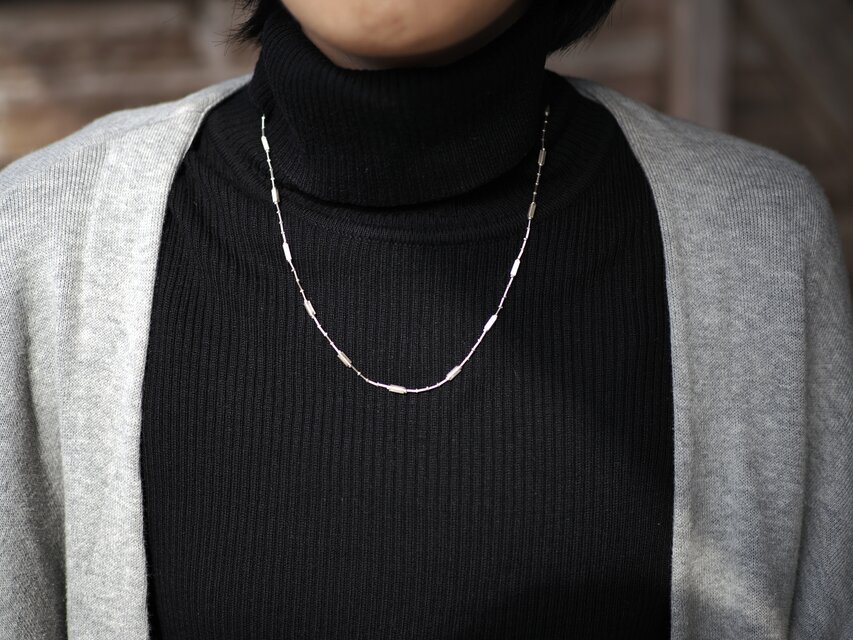 -Karensilver- mantel necklace