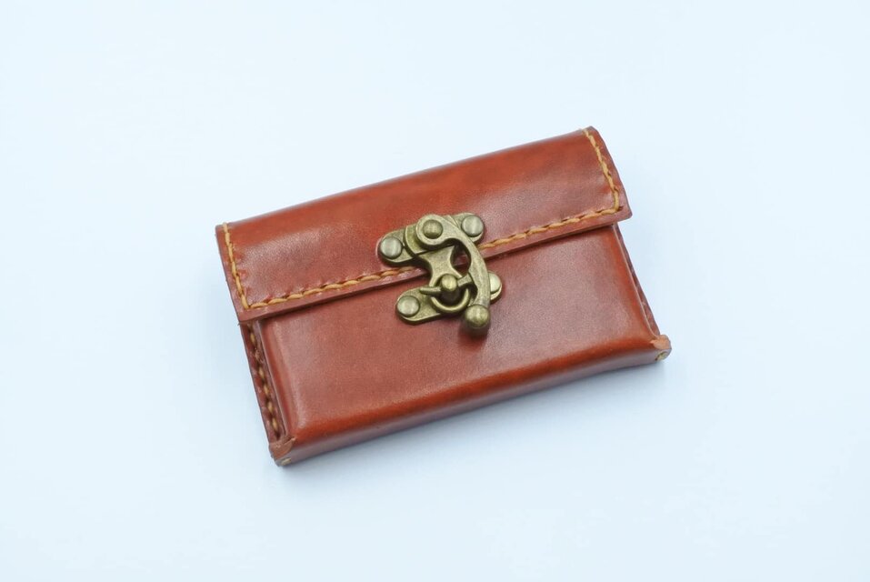 ベルギー産ルガトーレザー 名刺ケース