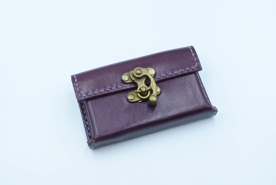 ベルギー産ルガトーレザー 名刺ケース