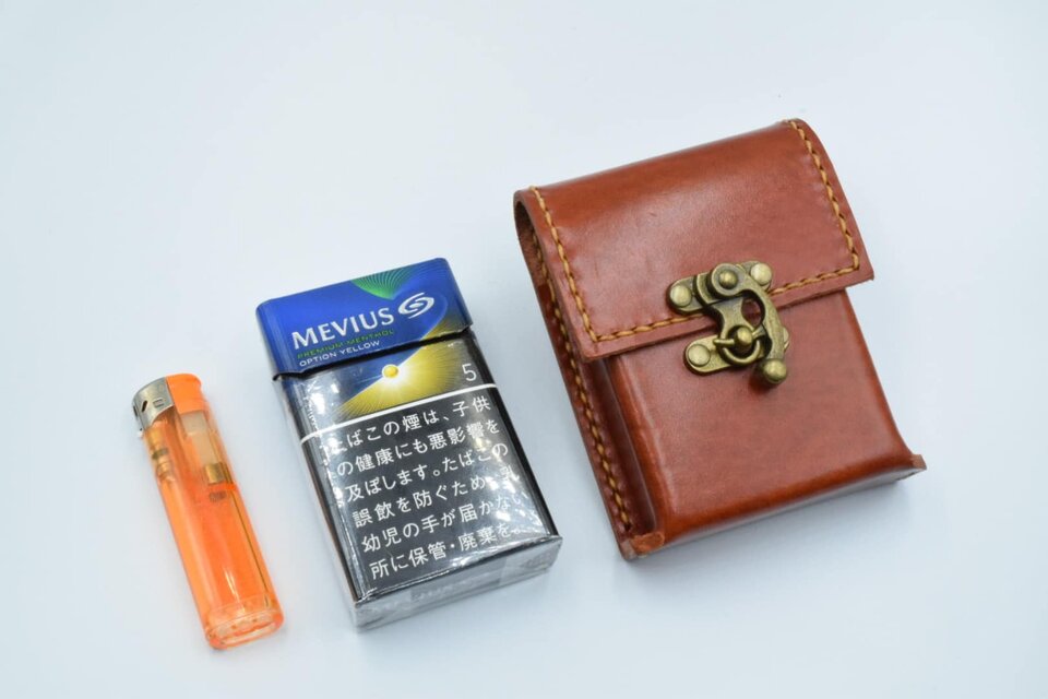 ルガトーレザータバコ &ライターケース