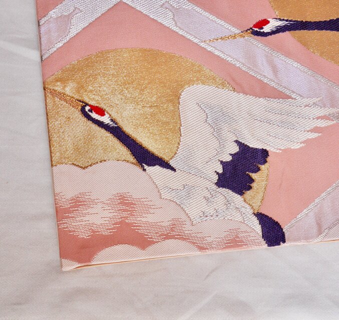 帯deco 朝日鶴 | iichi 日々の暮らしを心地よくするハンドメイドや