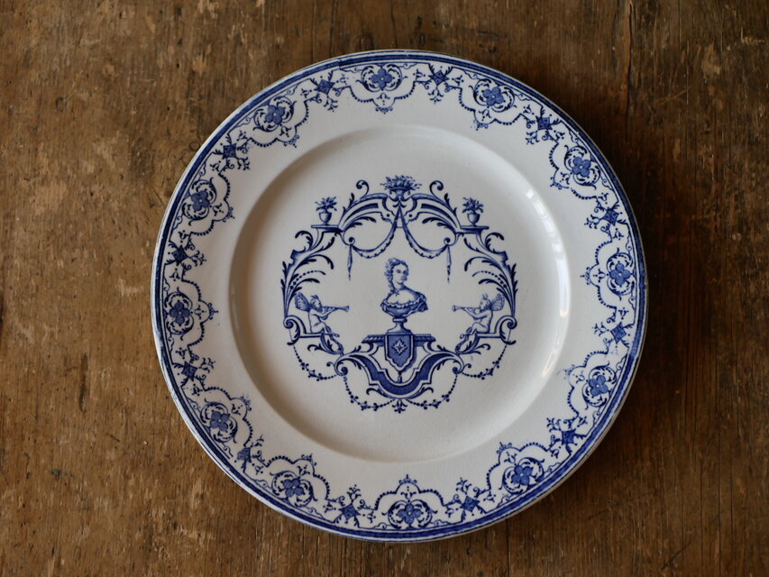 ジュール・ヴィエイヤール　”Moustiers"シリーズ　フランスアンティーク