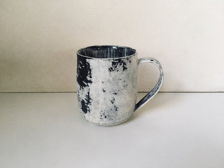 錆びた風合いのマグカップ【71】