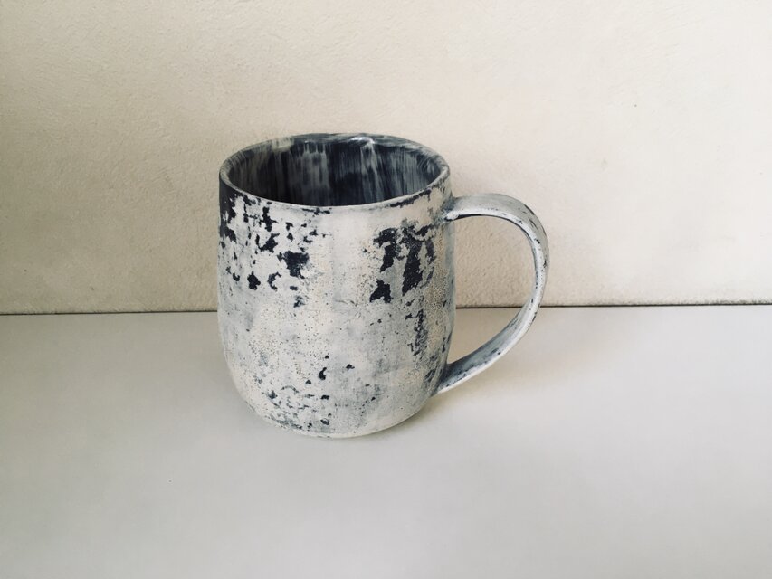 錆びた風合いのマグカップ【72】
