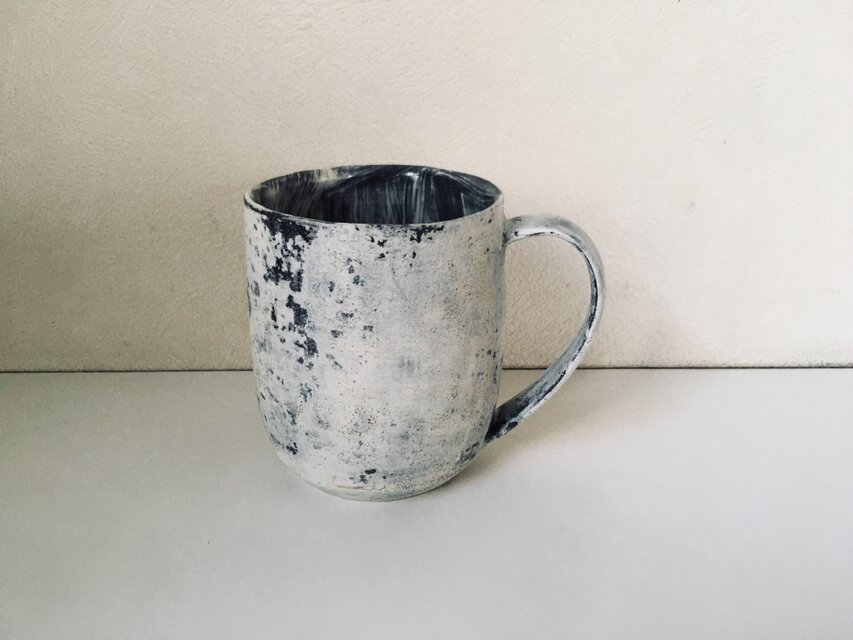 錆びた風合いのマグカップ【73】