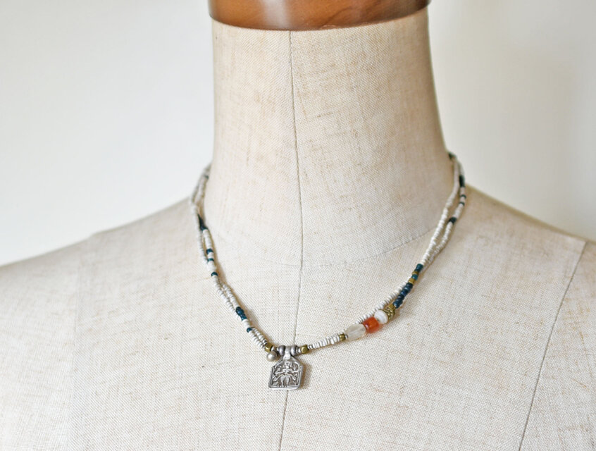 トコ・ビーズ｜アフガニスタン産のローマングラスビーズの単品です