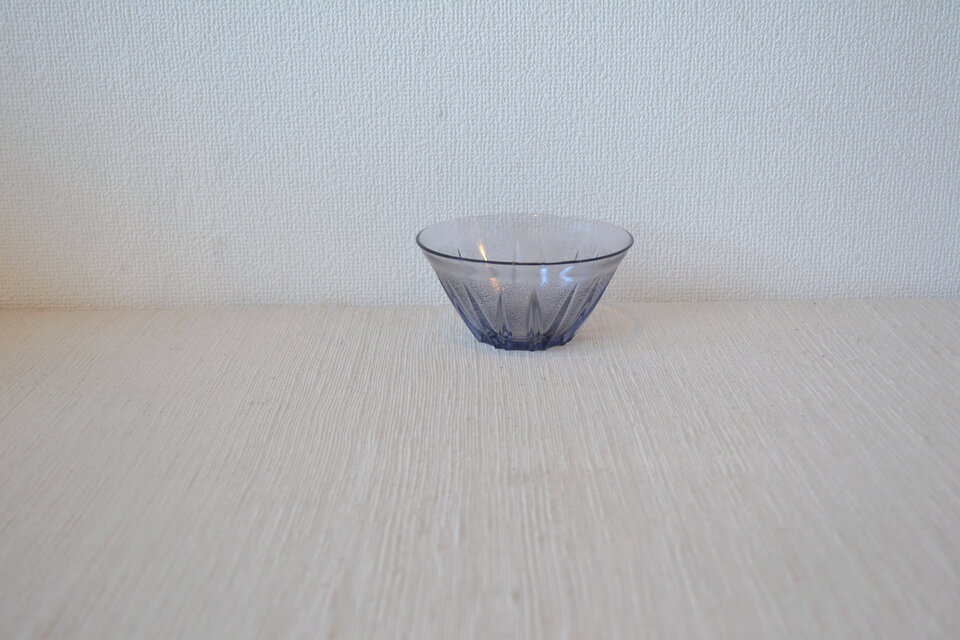 昭和レトロ 2個セットガラス小鉢 グレー | iichi 日々の暮らしを