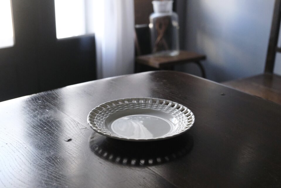 クレイユモントロー クレイユエモントロー パニエ皿 平皿