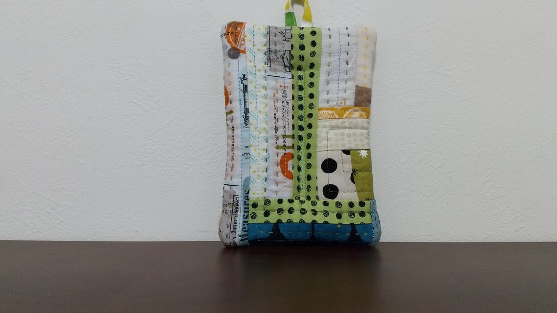 ポットマット　パッチワーク　B