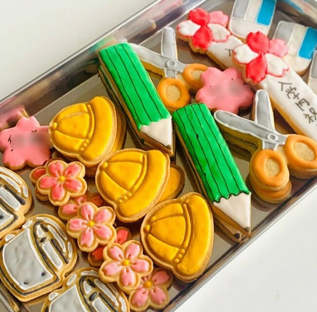 クッキー型　入学式　3点セット