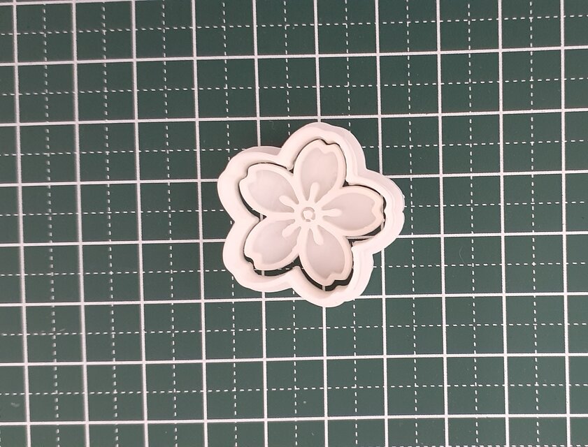 クッキー型　さくら　小