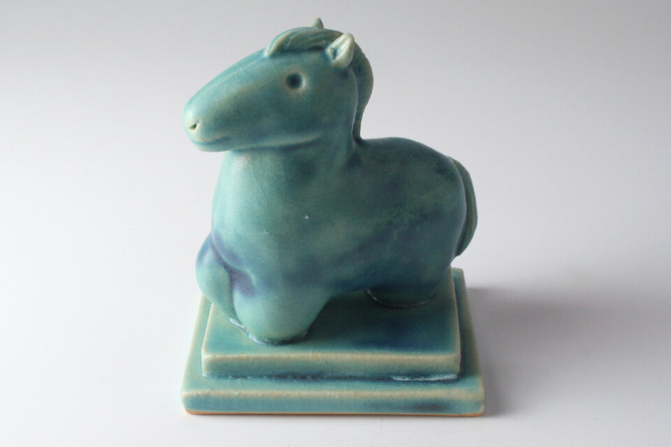 干支の置物＜馬＞