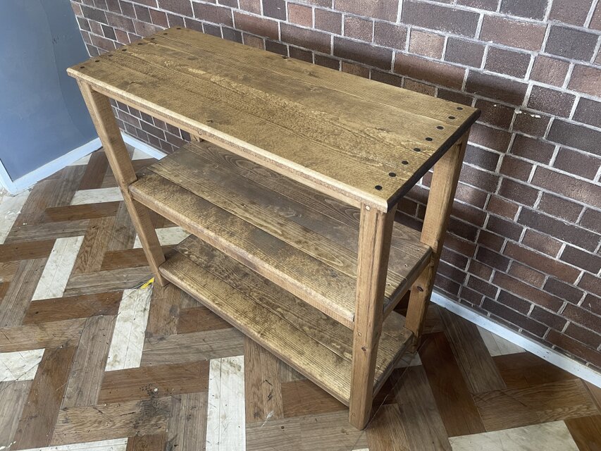 在庫あり　即納　Ok  Hotaru キャビネット　棚　ダークウォールナット　　キッチン　リビング　天然木