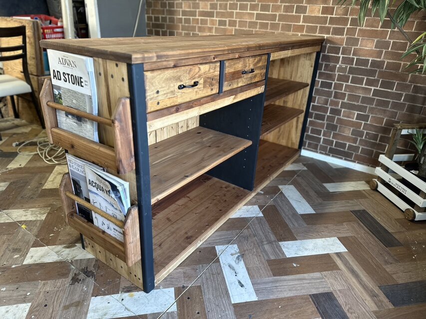 べびすん　レジカウンター Amazon.co.jp: バーカウンター レジカウンター 鉄 レジ