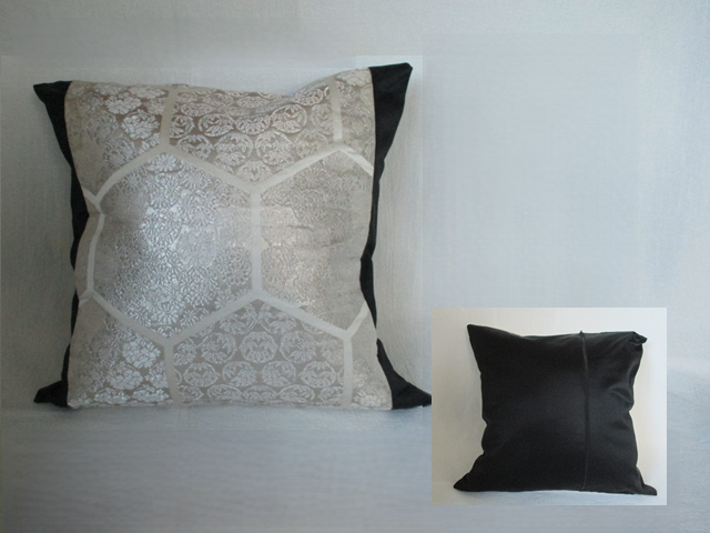 u108　裏付　帯 クッションカバー　座布団カバー　ファスナー　40x40cm　おしゃれ