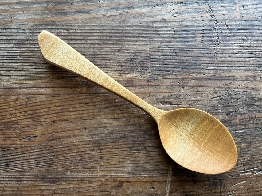 カエデのスプーン