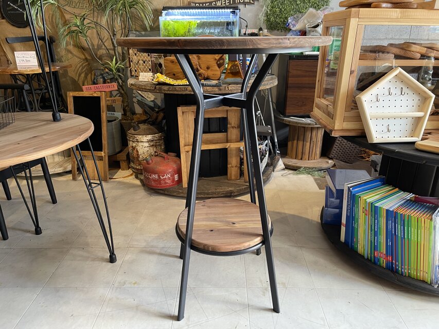 在庫あり 即納 hotaru 丸テーブル テーブル 机 カフェ cafe BAR 杉材