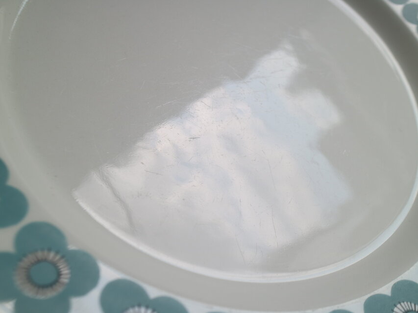 ARABIA / veera / ディナープレート23cm 花柄 ブルー No.5352 | iichi