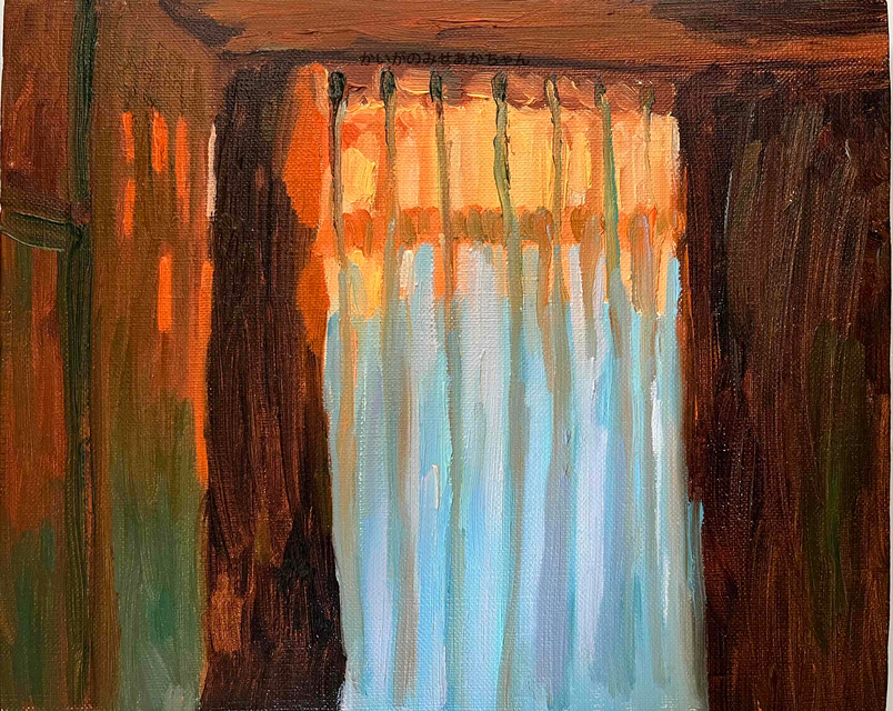原画・油彩「室内 20252」絵画・F3(22×27㎝) | iichi 日々の暮らしを 原画・油彩「室内 20252」絵画・F3(22×27㎝) | iichi 日々の暮らしを