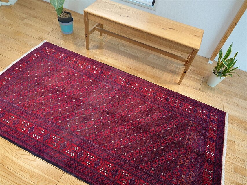 ペルシャ絨毯 バルーチ 手織り 172x84ｃｍ ウール balouch トライバル絨毯 ペルシャ絨毯 バルーチ カシュクリバフト