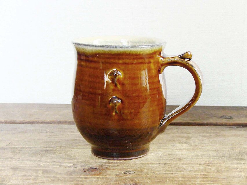 貼付文マグカップ（飴）