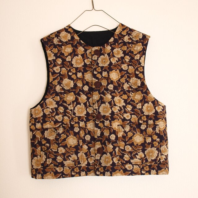 PLAIN PEOPLE｜プレインピープル カポックキルトリバーシブルベスト