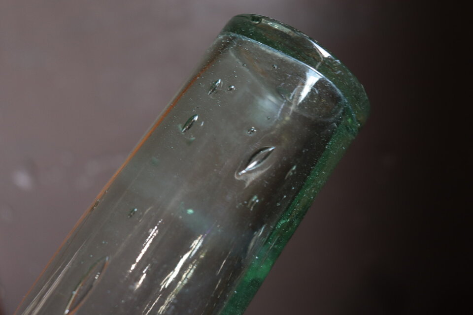 №433 古いガラス瓶3点 気泡入り 花瓶 花器 古道具 古雑貨 | iichi 日々