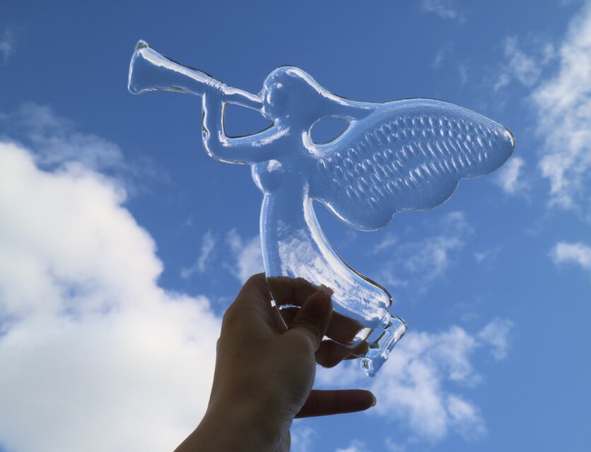 Kosta Boda コスタボダ / 天使のオーナメント / サンキャッチャー  No.5690