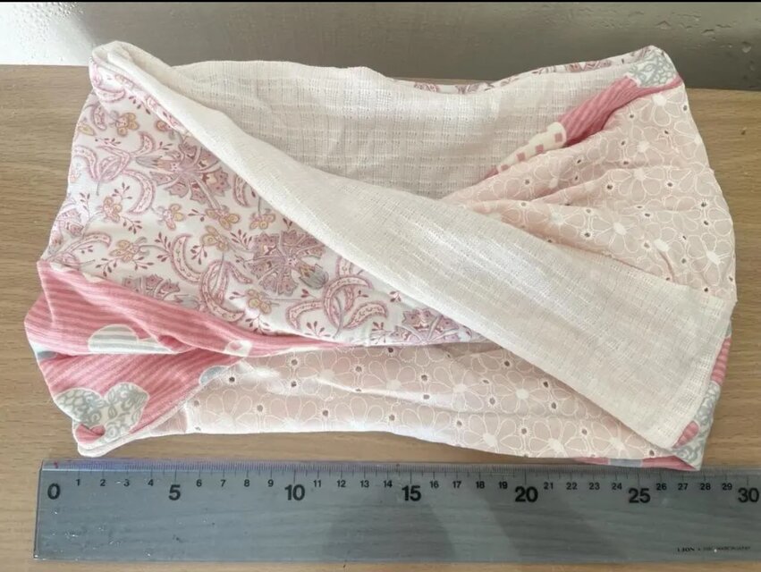 PPFさくらピンク&ホワイトペイズリー花柄新作国内手作りハンドメイド  