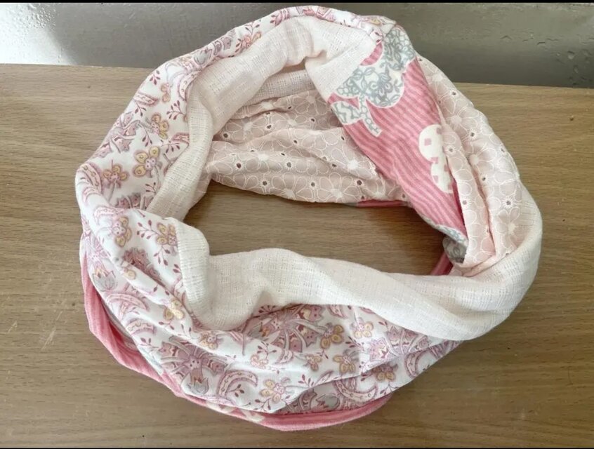 PPFさくらピンク&ホワイトペイズリー花柄新作国内手作りハンドメイド  