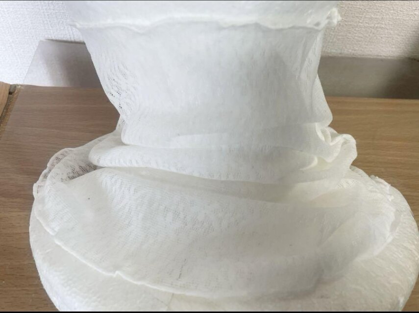 雪の結晶レーススノーホワイト手作りネックウォーマー日焼け止めにお 