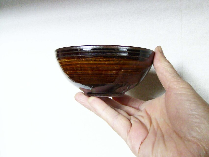 刷毛目小鉢（飴）