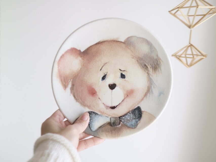 ARABIA / Minna Immonen / wall plate Pilke  No.5617