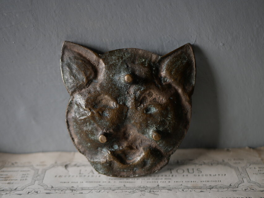 toshi【お45】20 フランス　アンティーク　ブロンズ　猫 toshi【お45】20 フランス アンティーク ブロンズ 猫 toshi【お