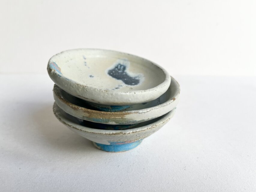 水色ピンク11〜13　豆皿