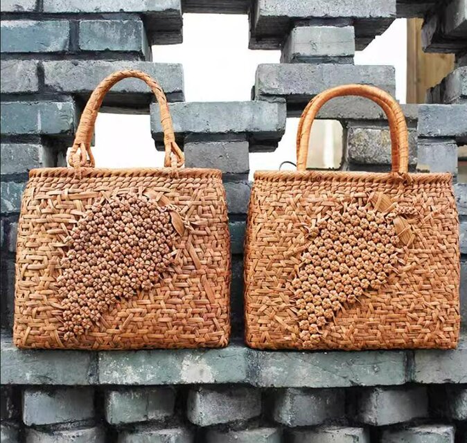 山葡萄 蔓 バック かご 籠 職人の手作り 着服 山葡萄 かごバッグ やまぶどう 山ぶどう ハンドバッグ ビーチバッグ