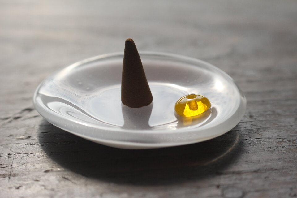 新作】 お香皿 ちょっとちっちゃいlavender | iichi 日々の暮らしを