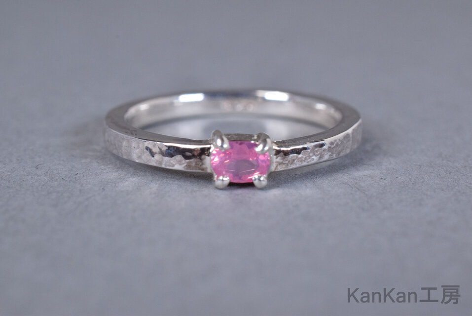 アヤナスピネルのリング