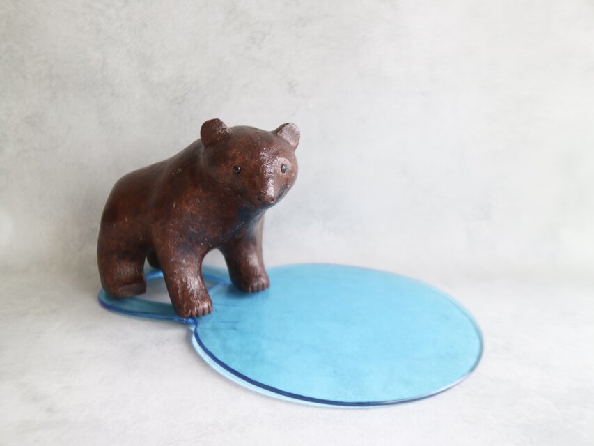 Carl Roos Hammerdal / クマのオブジェ No.5666