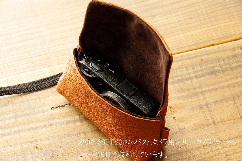 WATERPROOF LEATHER》コンパクトカメラ用レザーカメラケース Regular